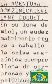 Libros: La aventura amaz&oacute;nica - Evelyne Coque - Foto 1
