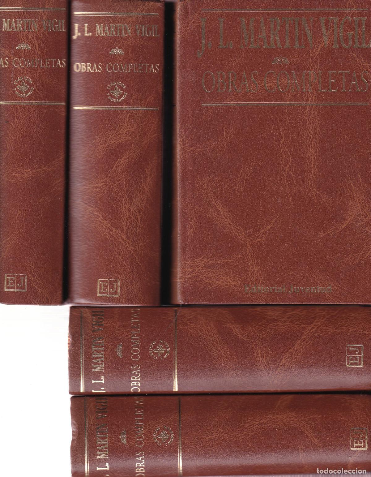 Libros: Obras completas. V Tomos - J. L. Mart&iacute;n Vigil - Foto 1