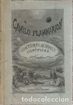 Libros: Contemplaciones cient&iacute;ficas - Camilo Flammarion - Foto 1