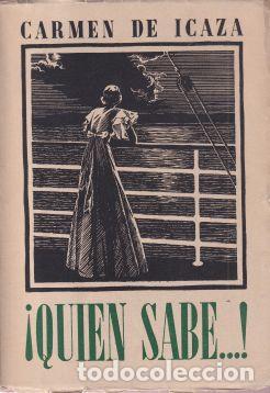 Libros: &iexcl;Qui&eacute;n sabe...! - Carmen de Icaza - Foto 1