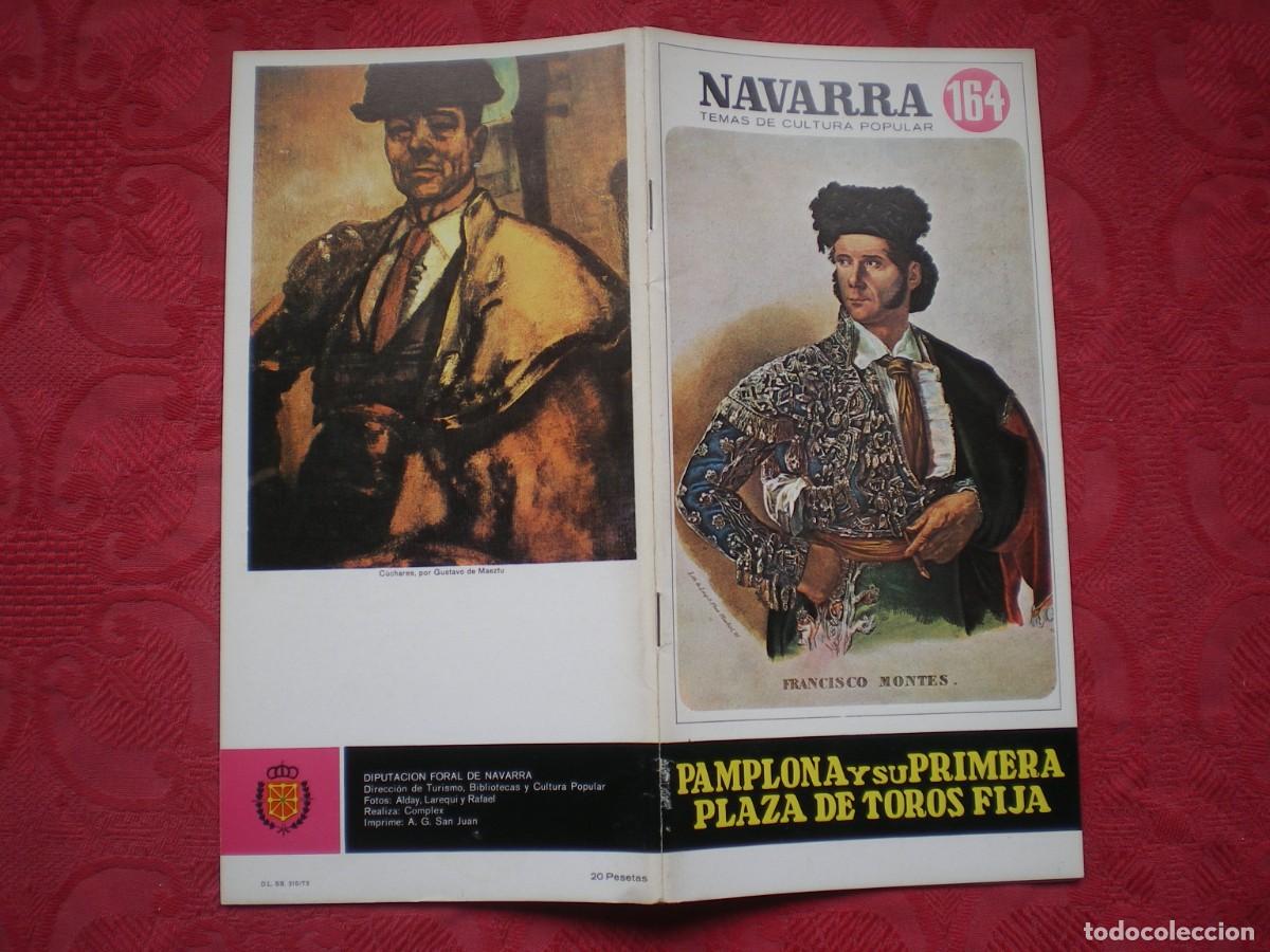 Libros: NAVARRA TEMAS DE CULTURA POPULAR 164. PAMPLONA Y SU PRIMERA PAZA DE TOROS FIJA.
