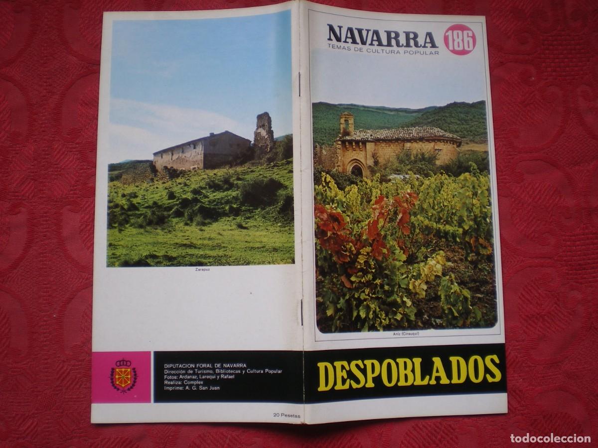 Libros: NAVARRA TEMAS DE CULTURA POPULAR 186. DESPOBLADOS.