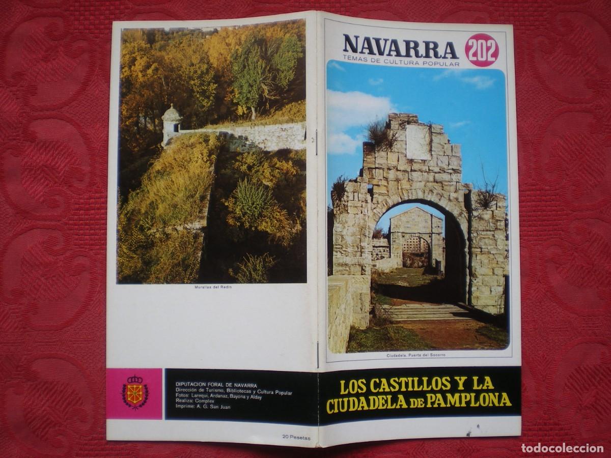 Livres: NAVARRA TEMAS DE CULTURA POPULAR 202. LOS CASTILLOS Y LA CIUDADELA DE PAMPLONA.