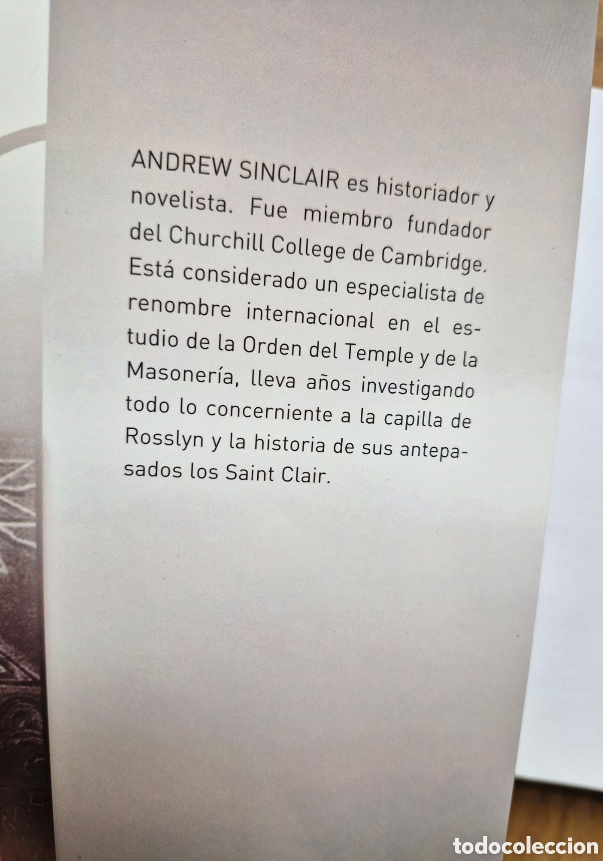 Libros: EL PERGAMINO PERDIDO DE LOS TEMPLARIOS - Andrew Sinclair - Foto 2