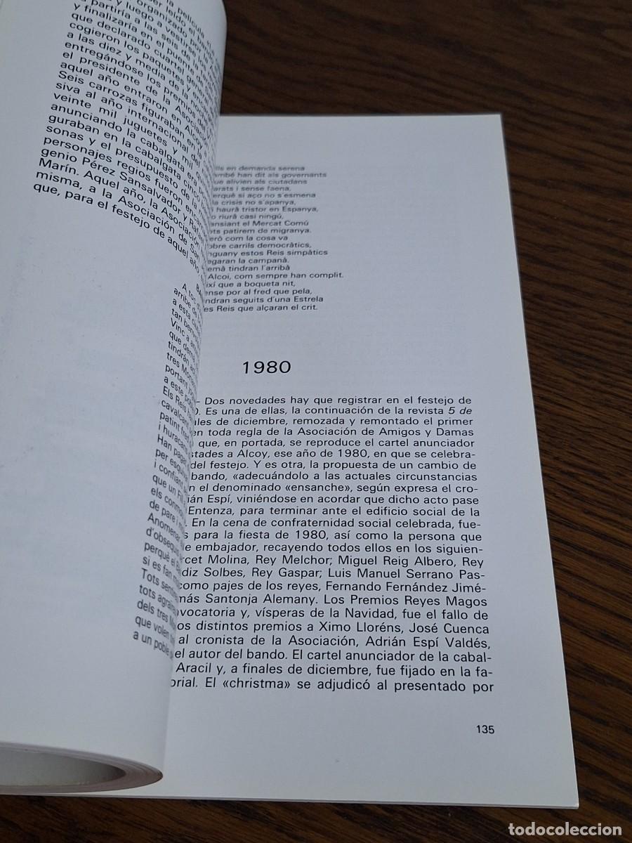 Libros: CENTENARIO DE LA CABALGATA DE REYES MAGOS DE ALCOY - Rafael COLOMA - Foto 8