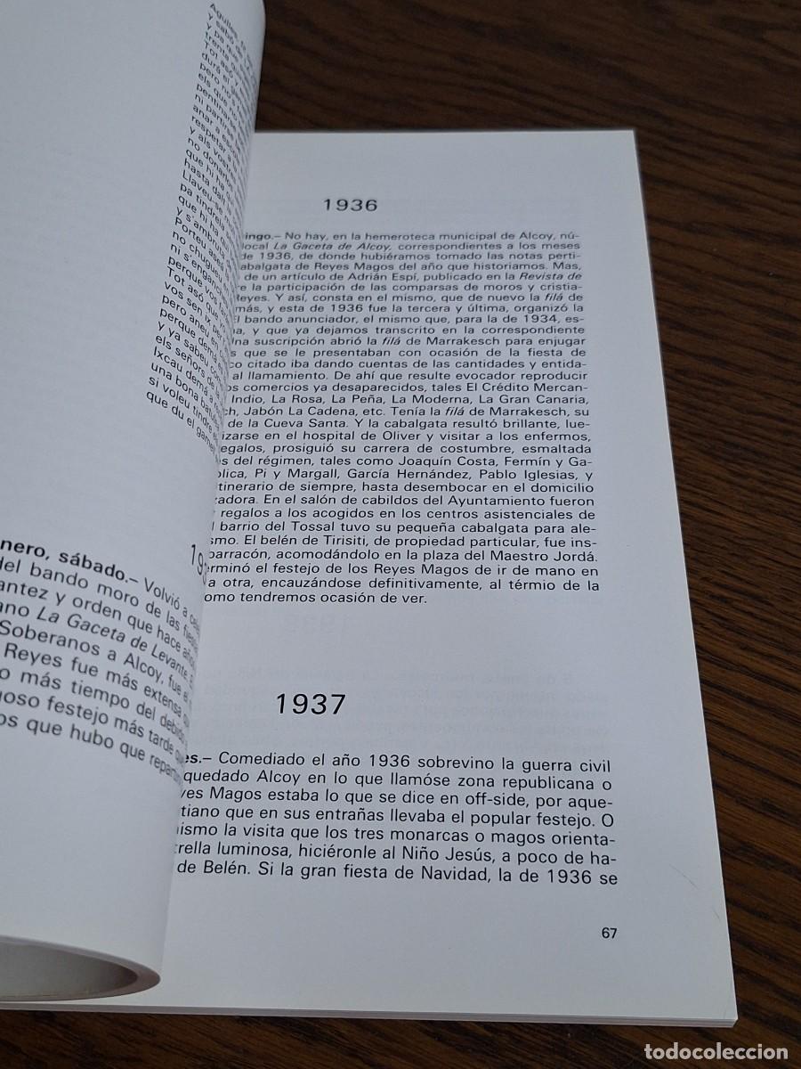 Libros: CENTENARIO DE LA CABALGATA DE REYES MAGOS DE ALCOY - Rafael COLOMA - Foto 9