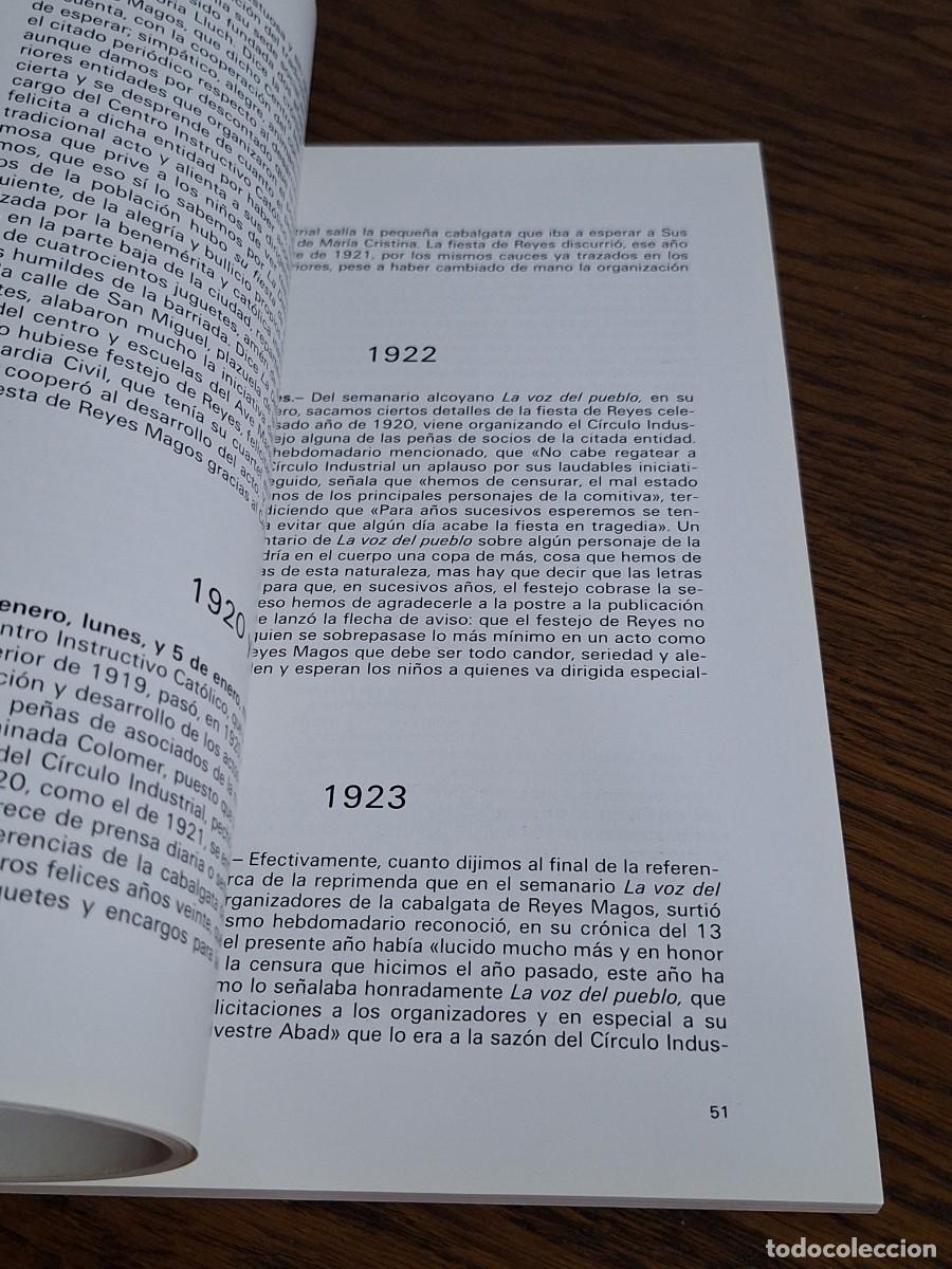 Libros: CENTENARIO DE LA CABALGATA DE REYES MAGOS DE ALCOY - Rafael COLOMA - Foto 10