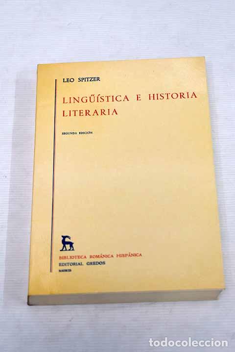Libros: Lingu&iacute;stica e historia literaria.- Spitzer, Leo - Foto 1