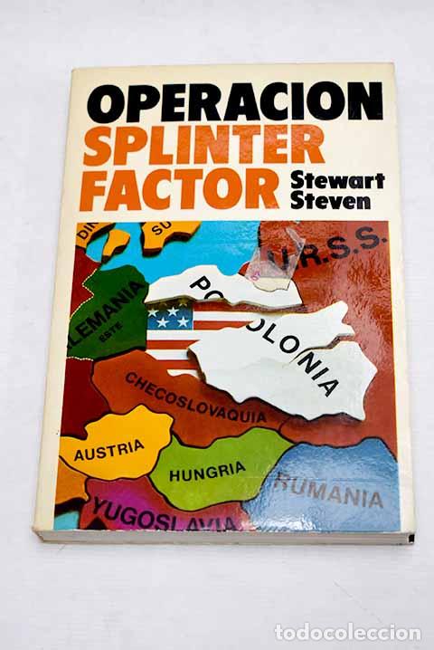Libros: Operaci&oacute;n Splinter Factor.- Steven, Stewart - Foto 1