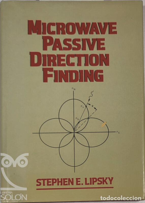 Libros: Microwave passive direction finding - Stephen E. Lipsky - Foto 1
