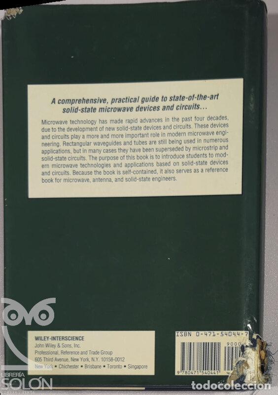 Libros: Microwave solid-state circuits and applications - Kai Chang - Foto 2