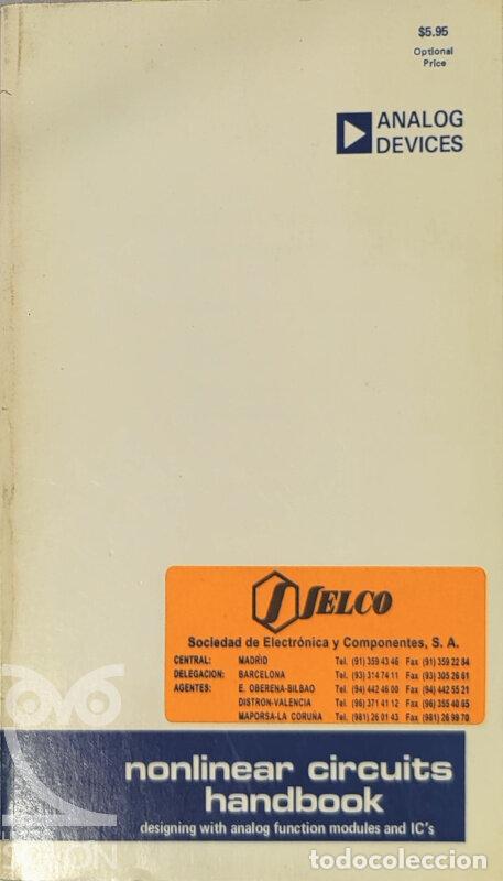 Libros: Nonlinear circuits handbook - Analog Devices/Daniel H. Sheingold - Foto 1