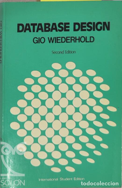 Libros: Database design - Gio Wiederhold - Foto 1