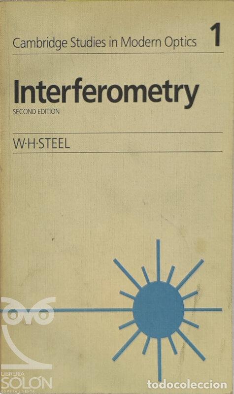 Libros: Interferometry - W. H. Steel - Foto 1