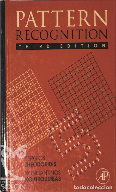 Libros: Pattern Recognition - Sergios Theodoridis/Konstantinos Koutroumbas - Foto 1