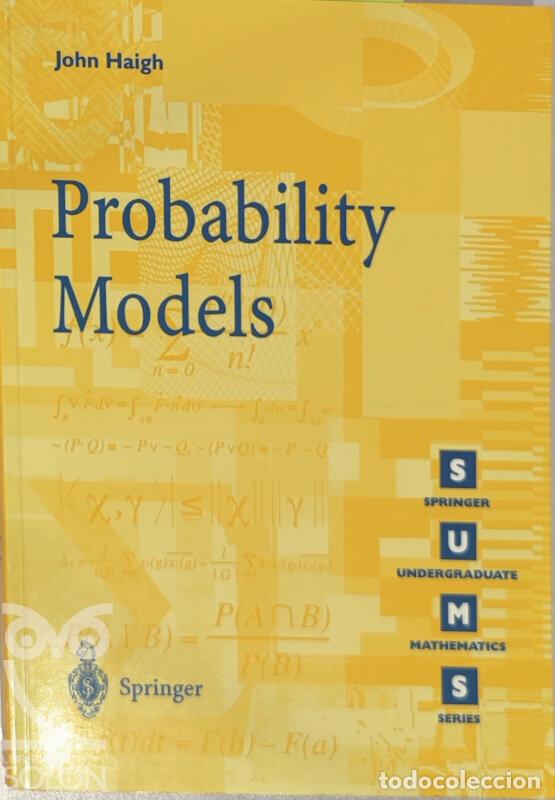 Libros: Probability models - John Haigh - Foto 1