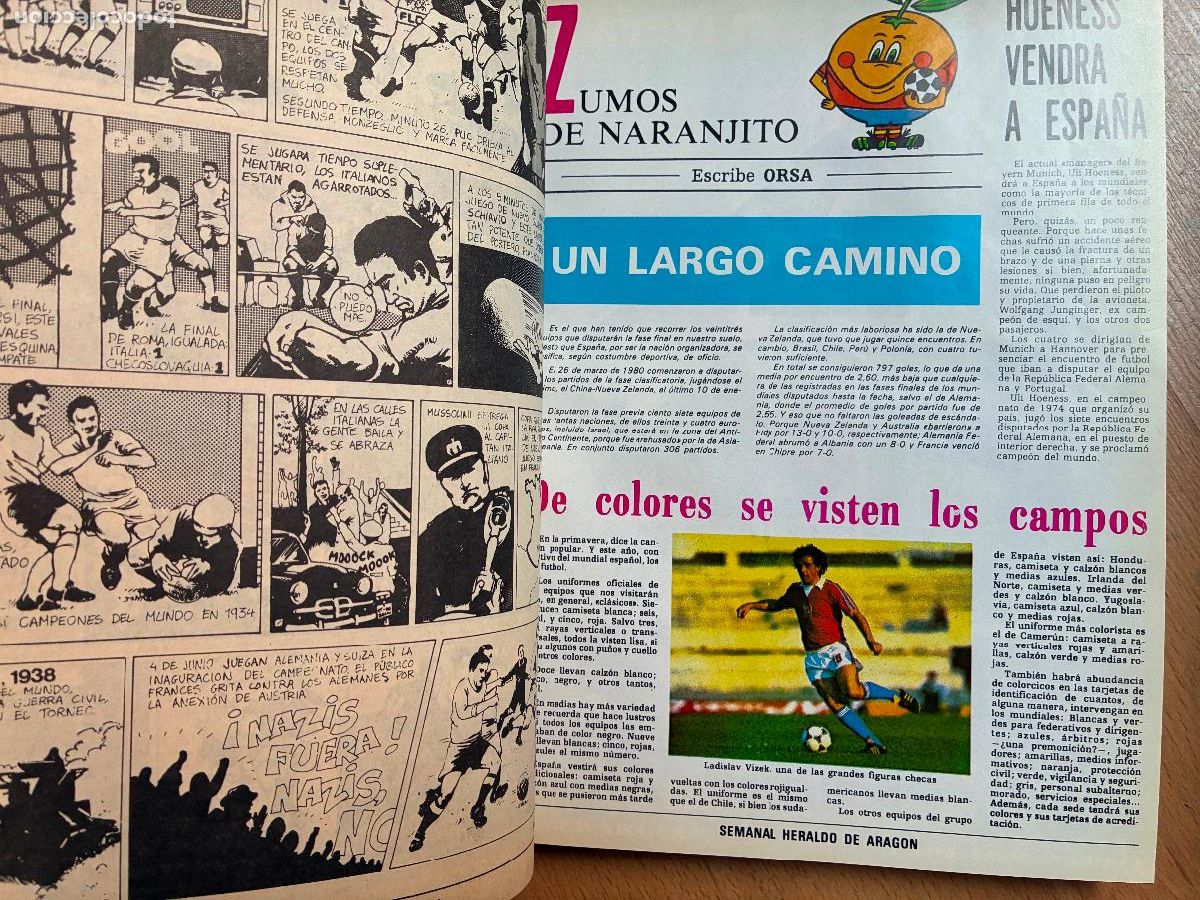 Libros: MUNDIAL 82, Heraldo de Aragon - Foto 6