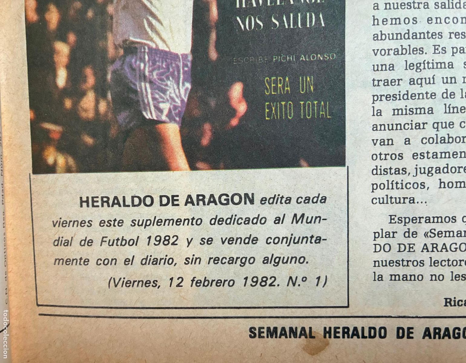 Libros: MUNDIAL 82, Heraldo de Aragon - Foto 9