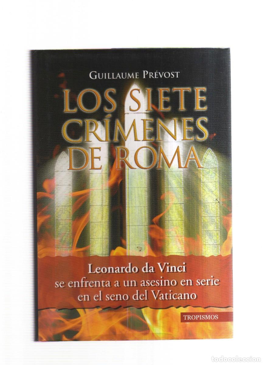 Libros: LOS SIETE CRIMENES DE ROMA LEONARDO DA VINCI - Foto 1