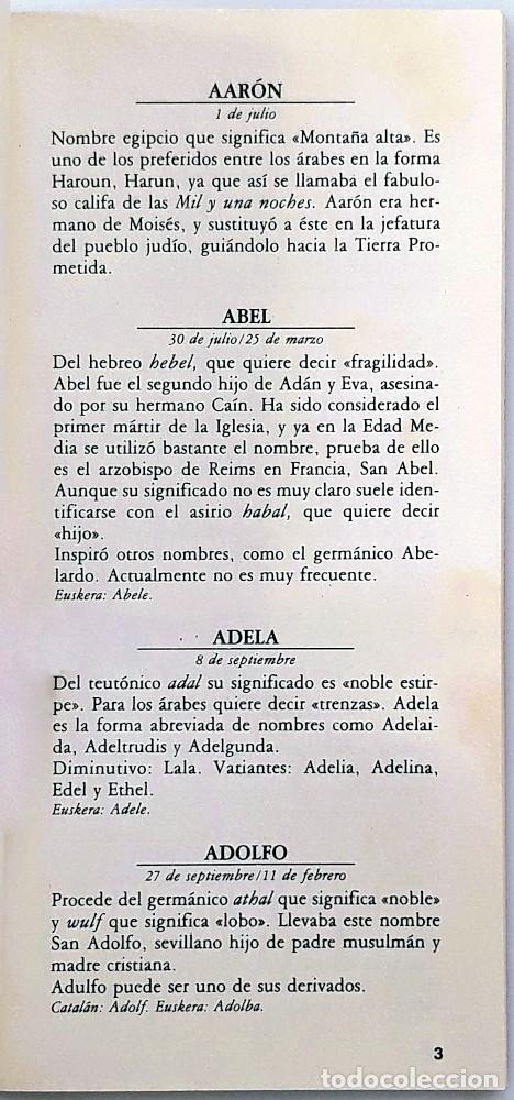 Libros: El libro de los nombres &ndash; &ldquo;Ser Padres Hoy&rdquo; - Foto 2