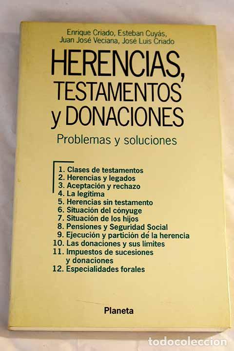 Libros: Herencias, testamentos y donaciones: problemas y soluciones - Foto 1