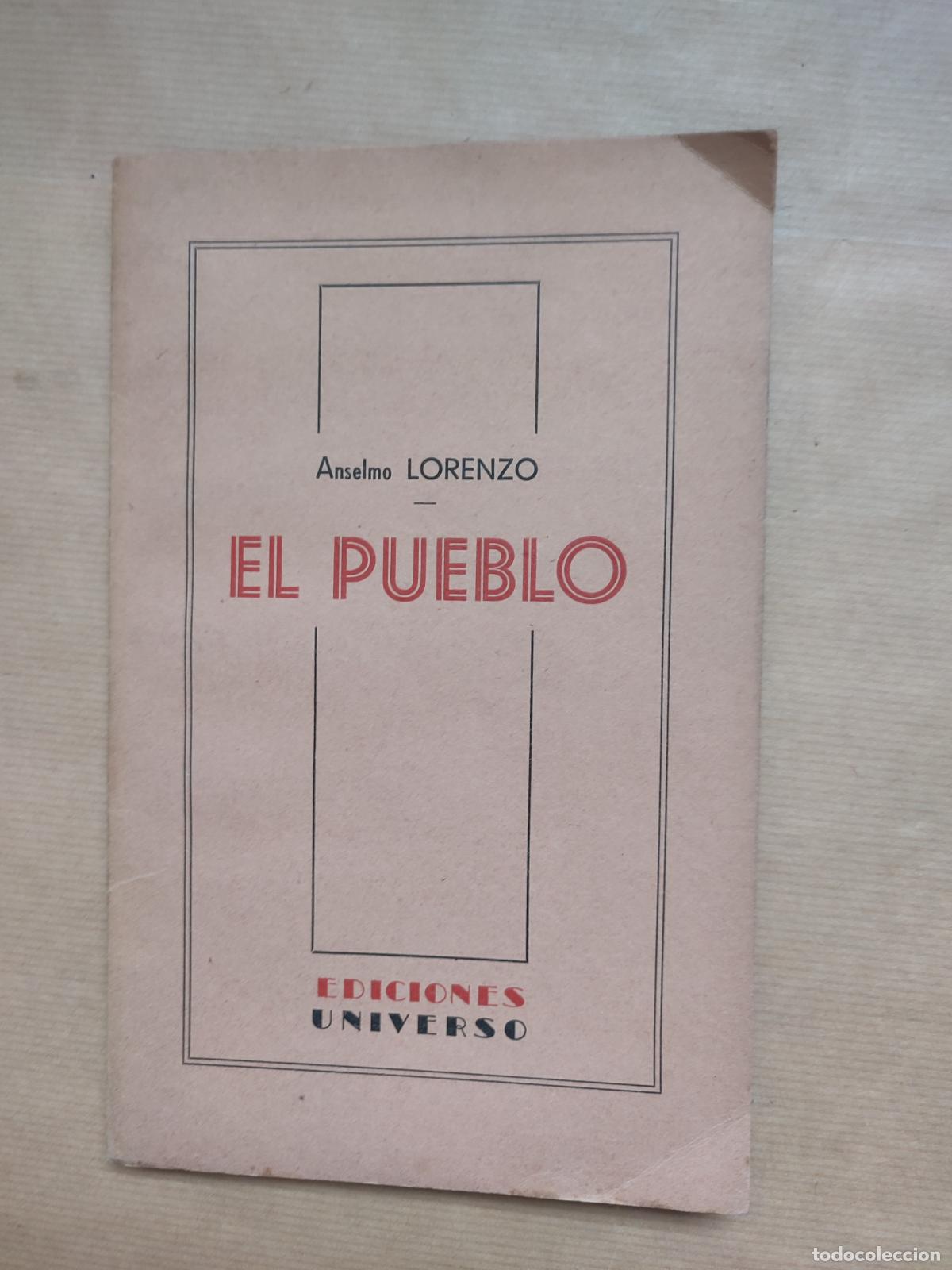 Libros: El Pueblo - &rdquo;Lorenzo, Anselmo&rdquo; - Foto 1