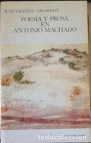 Libros: POESIA Y PROSA EN ANTONIO MACHADO - Foto 1