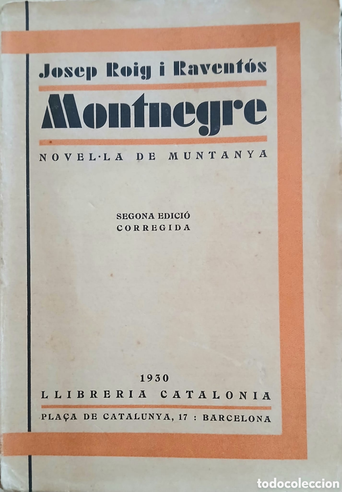 Libros: Montnegre, Josep Roogni Raventos - Foto 1
