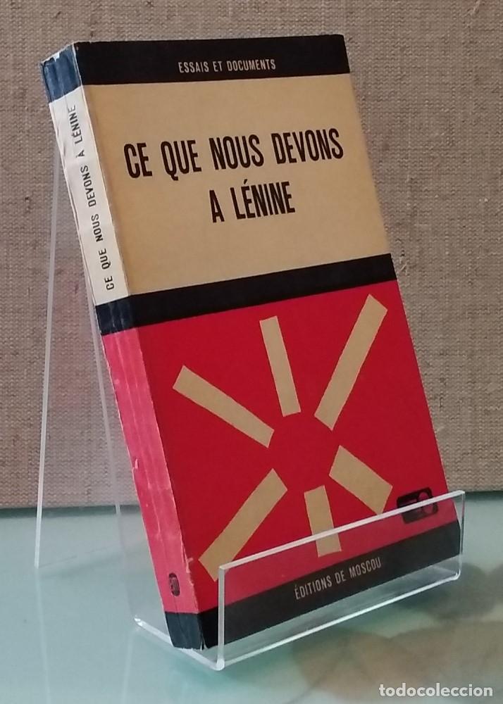Libros: Ce que nous devons a L&eacute;nine - vvaa