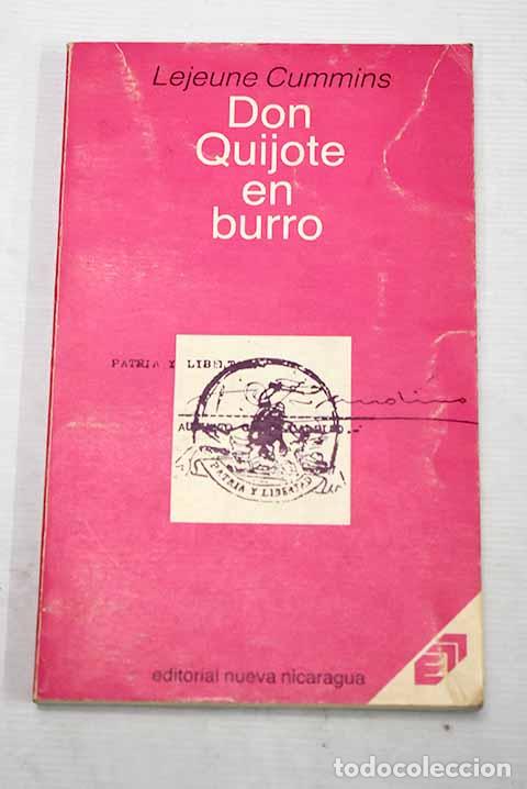 Libros: Don Quijote en burro.- Cummins, Lejeune - Foto 1