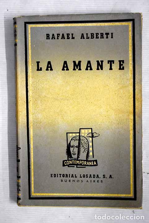 Libros: La amante: canciones (1925).- Alberti, Rafael - Foto 1