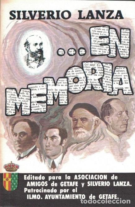 Libros: &hellip; EN MEMORIA. - Lanza. Silverio, - Foto 1