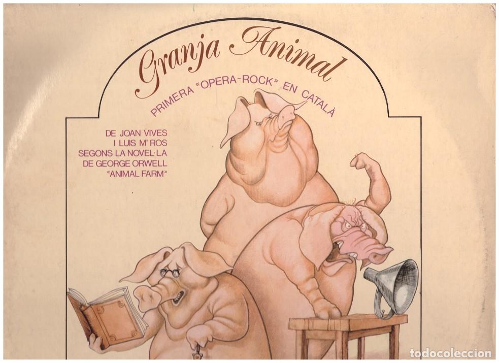 Libros: GRANJA ANIMAL, Primera Opera Rock en Catal&agrave; (Vinilo) - Foto 1