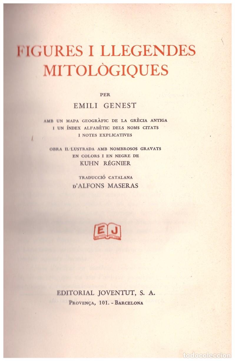 Libros: FIGURES I LLEGENDES MITOL&Ograve;GIQUES - Foto 1