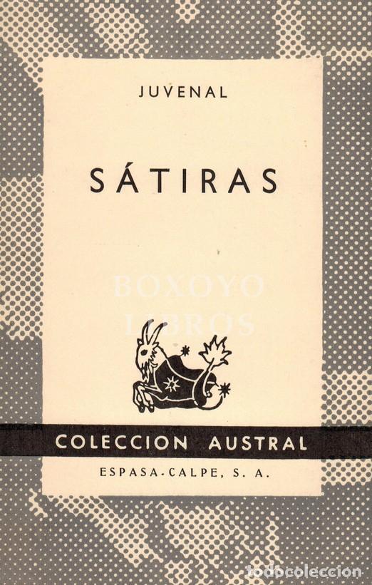 Libros: JUVENAL. S&aacute;tiras - Foto 1