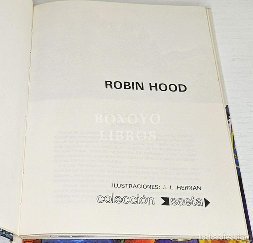 Libros: Robin Hood. ilustraciones: J. L. Hern&aacute;n - Foto 3