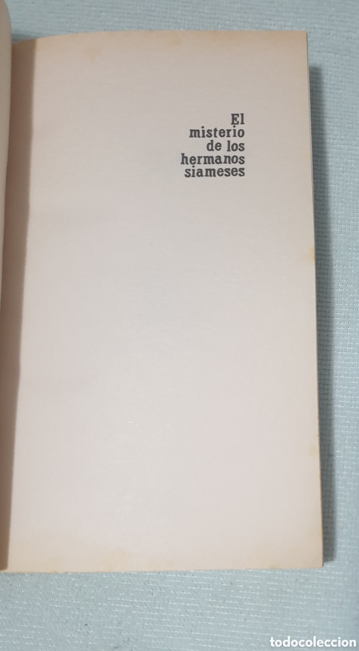 Libros: El misterio de los hermanos siameses. - Foto 3
