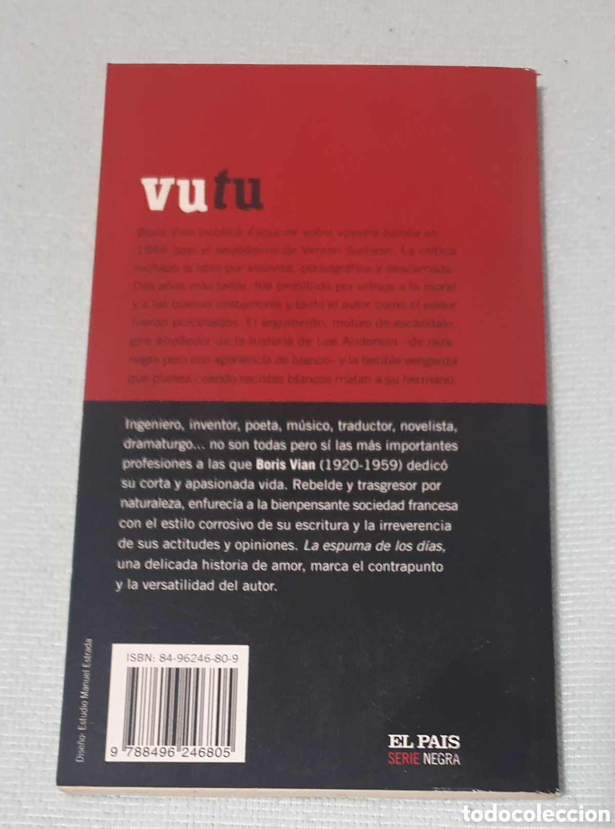 Libros: Escupir&eacute; sobre vuestra tumba. - Foto 2