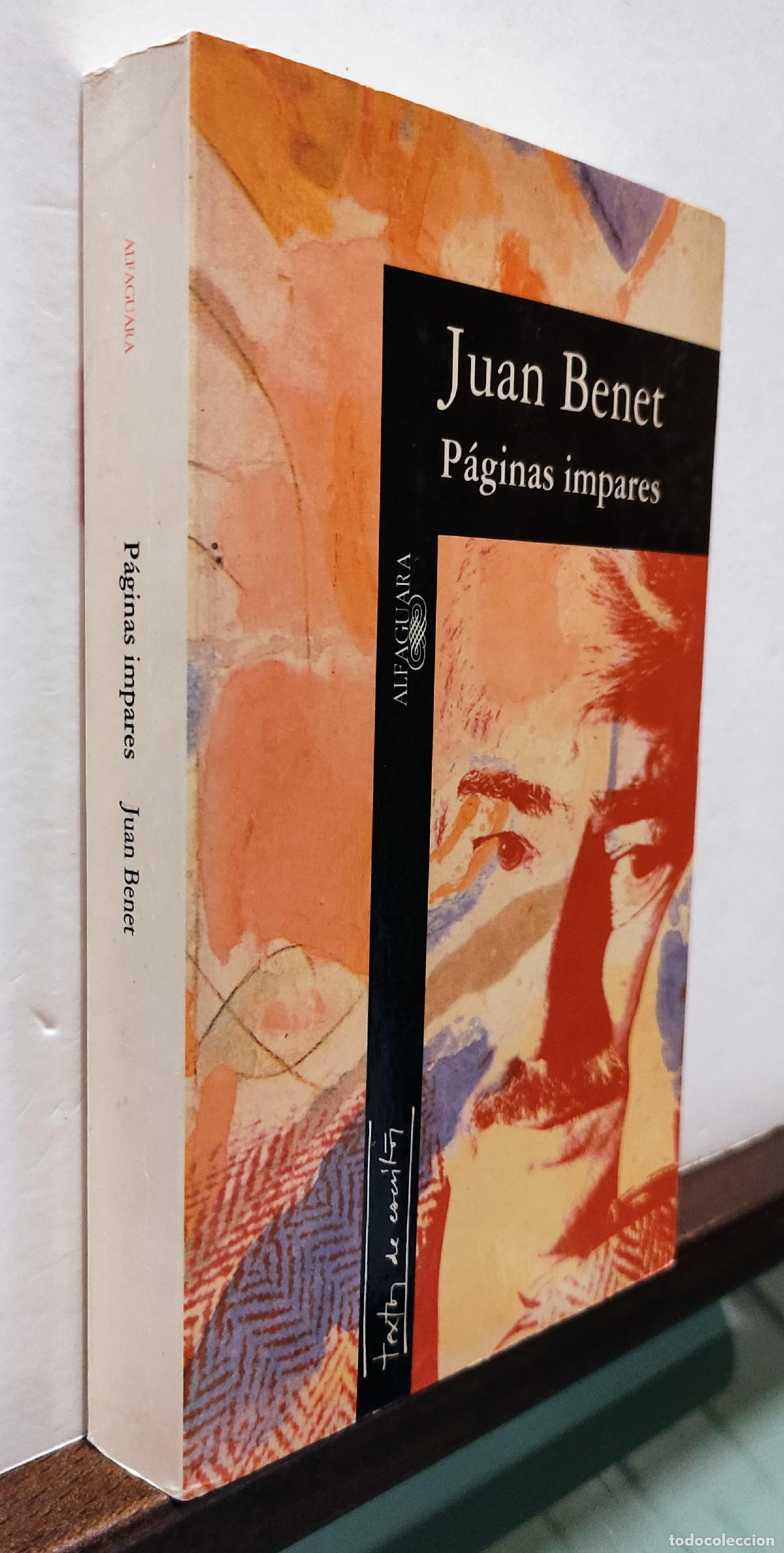 Libros: PAGINAS IMPARES - JUAN BENET - Foto 4