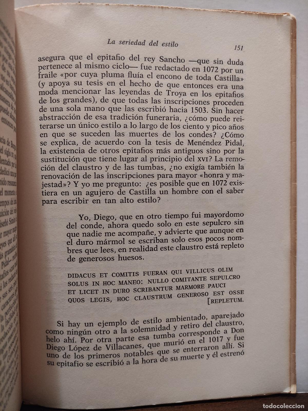Libros: LA INSPIRACION Y EL ESTILO - JUAN BENET - Foto 2