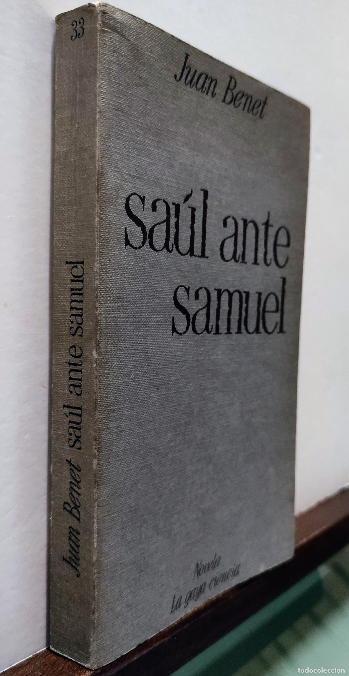 Libros: SAUL ANTE SAMUEL - JUAN BENET - Foto 3