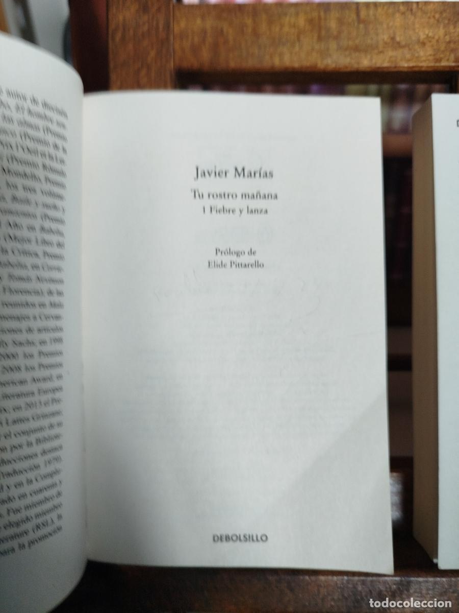 Libros: Tu rostro ma&ntilde;ana - Mar&iacute;as, Javier (1951-2022) - Foto 4