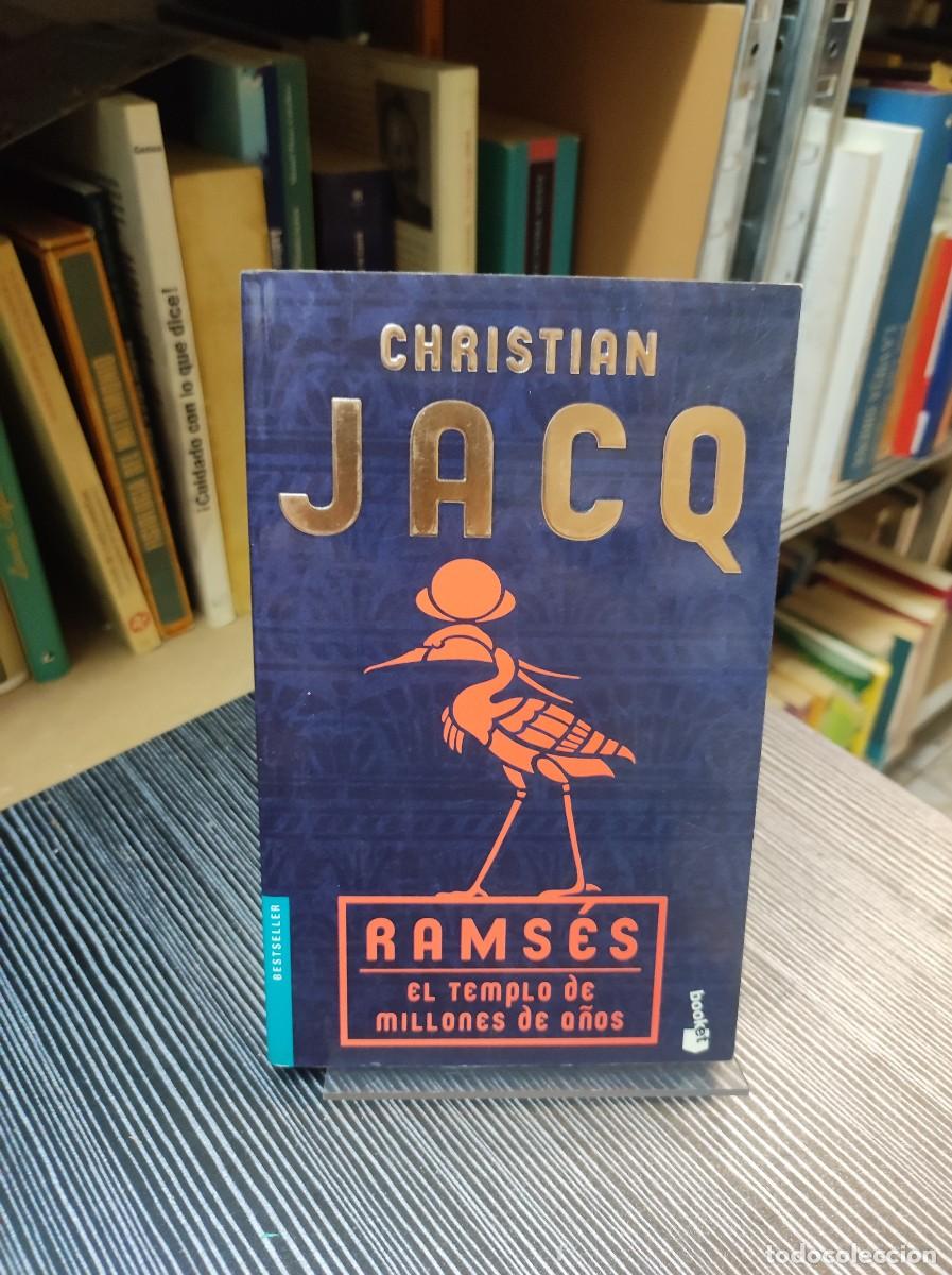 Libros: RAMSES EL TEMPLO DE MILLONES DE A&Ntilde;OS CHRISTIAN JACQ - Foto 1