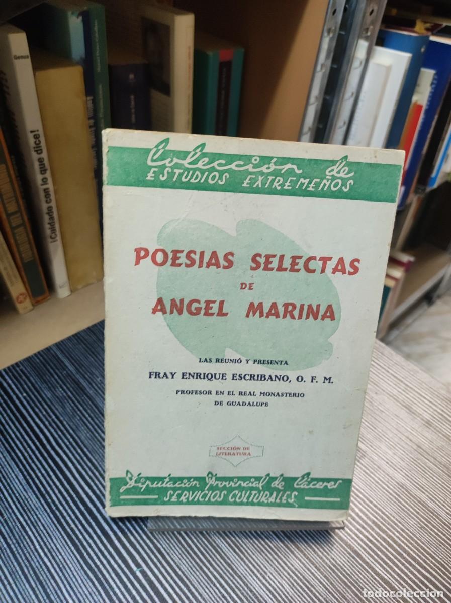 Libros: MARINA, Angel. Poes&iacute;as selectas - Foto 1