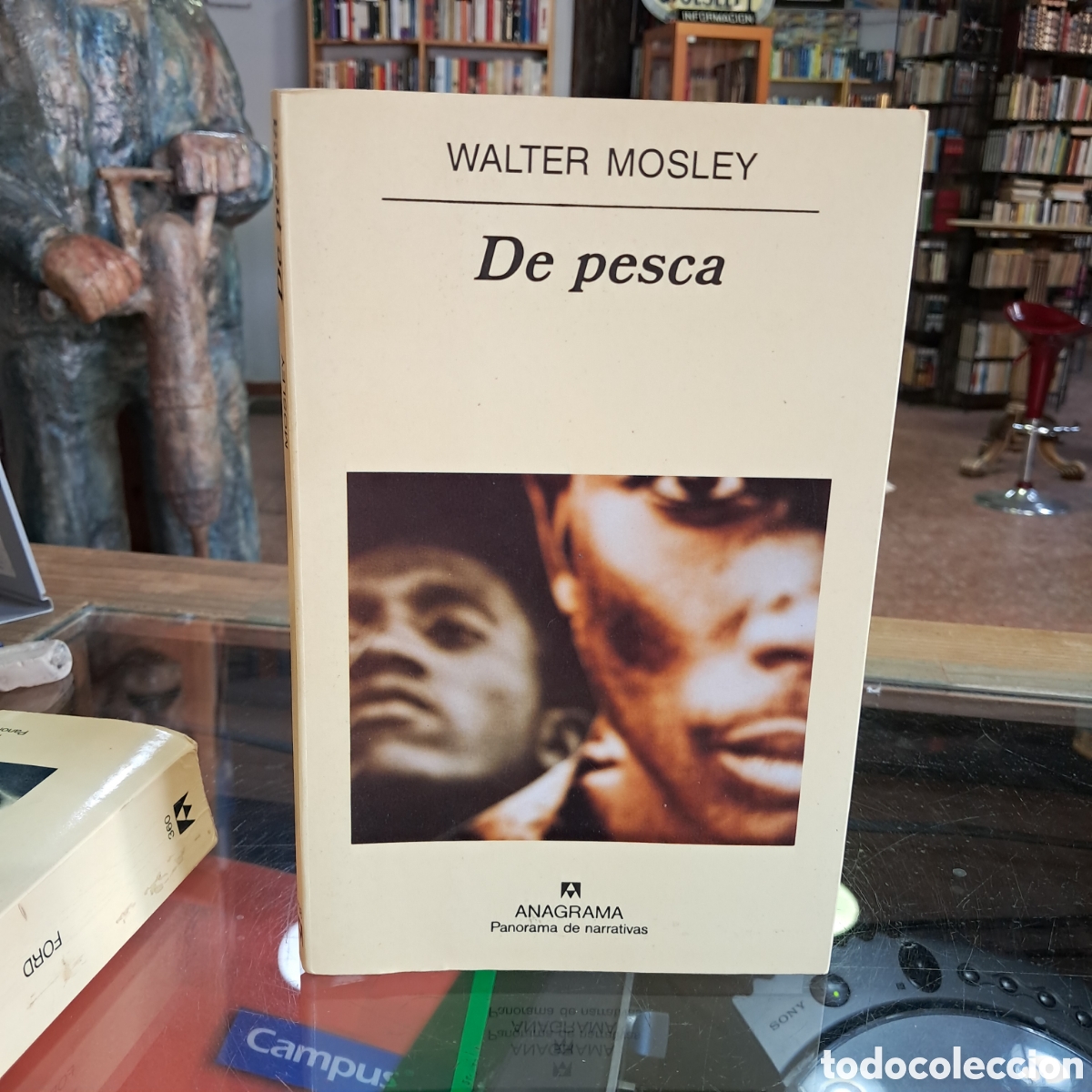 Libros: Walter Mosley, De pesca, Anagrama 438 - Foto 1
