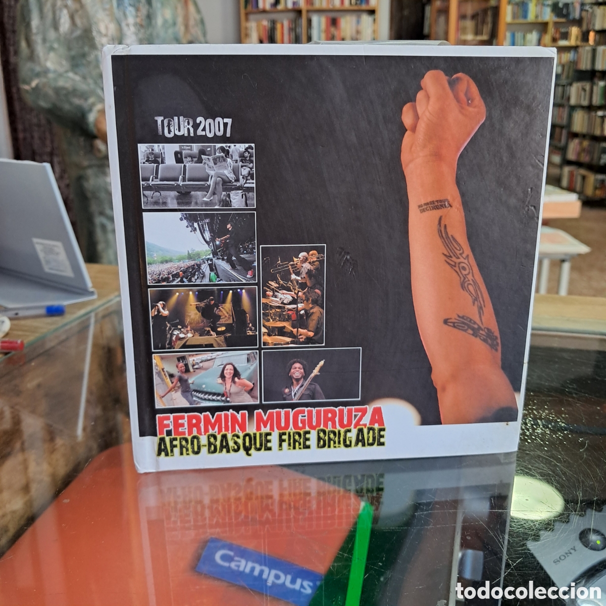 Libros: Fermin Muguruza, Afro basque Firefox brigada, Tour 2007 - Foto 1