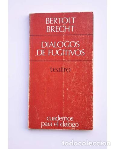 Libros: Di&aacute;logos de fugitivos - BRECHT, Bertolt - Foto 1
