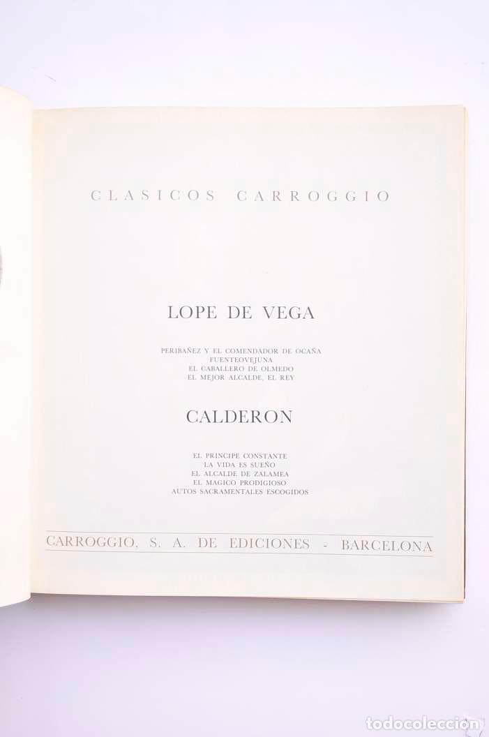 Libros: Lope de Vega - Calder&oacute;n. Obras - BECQUER, Gustavo Adolfo - Foto 2