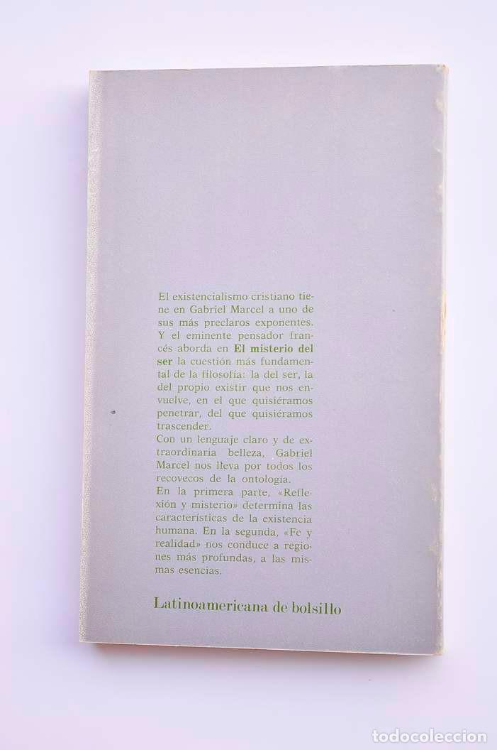 Libros: El misterio del ser - MARCEL, Gabriel - Foto 4