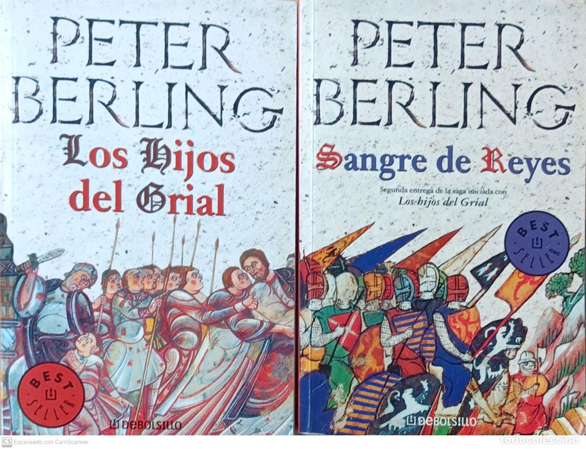 Libros: Los hijos del Grial y Sangre de reyes - Peter Berling - Foto 1